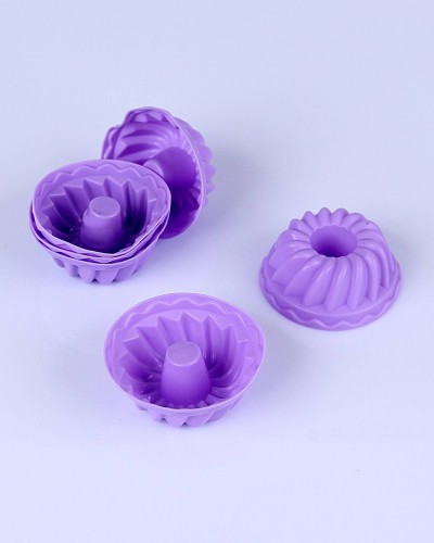 Silikon Muffin 6 Lı Kek Kalıbı Silikon Muffin 6 Lı Kek Kalıbı